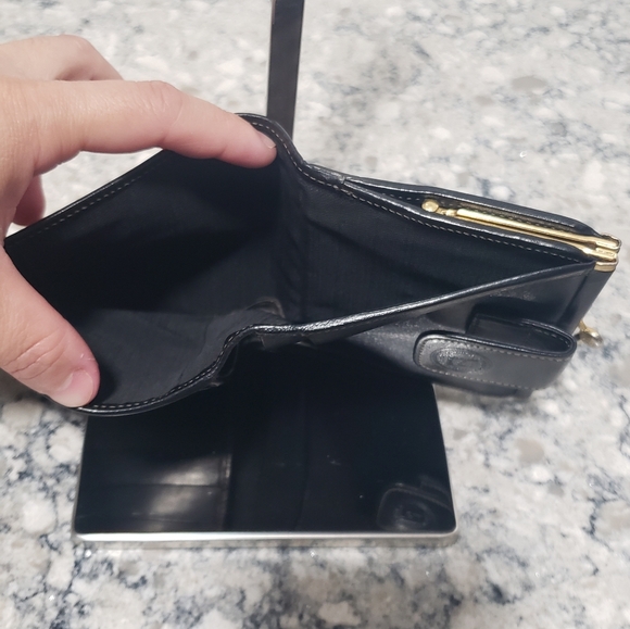 Vintage Fendi Pequin Stripe Bifold Kisslock Wallet - Picture 6 of 10